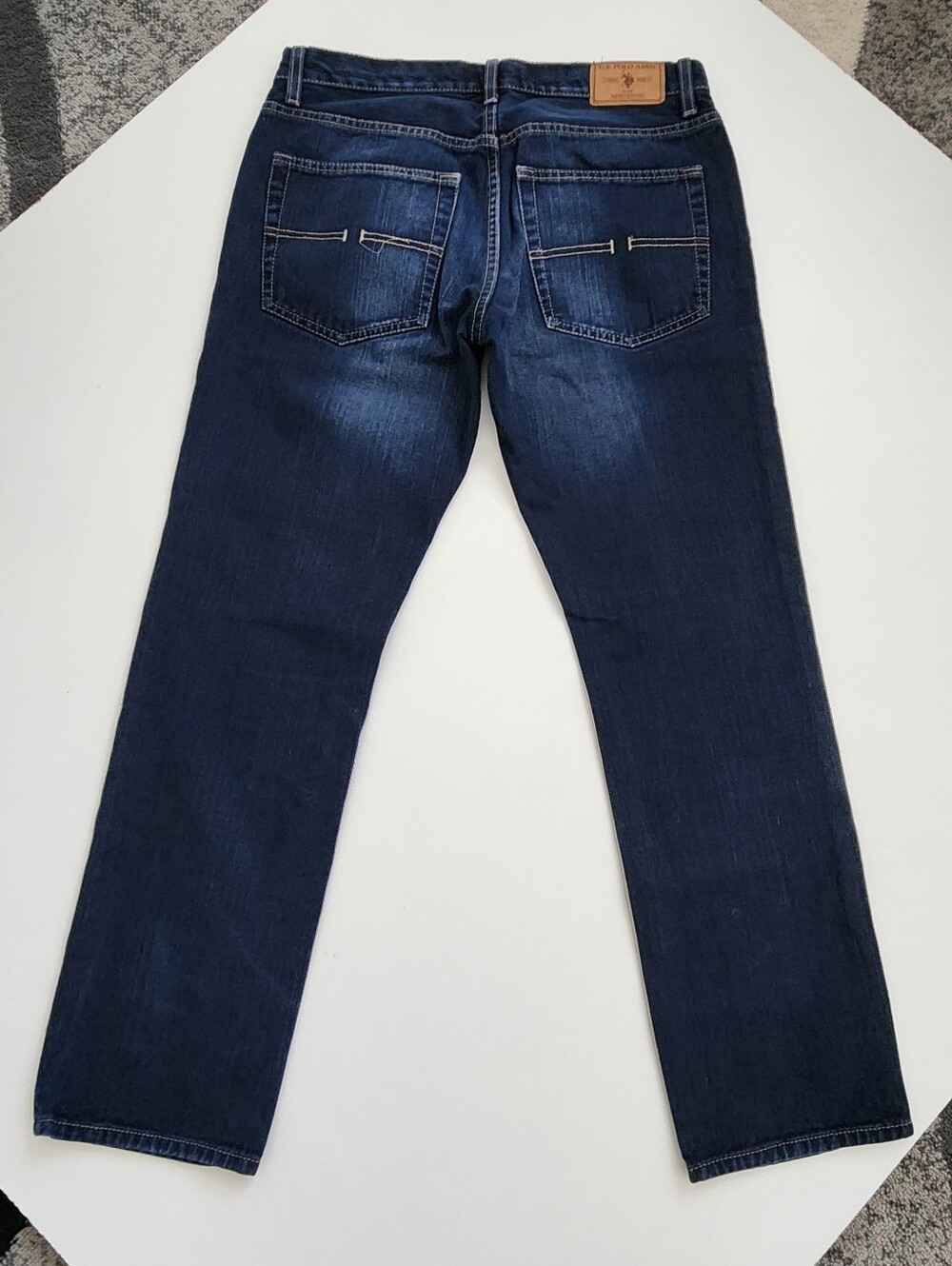 U.S. Polo Assn. Men’s Dark Wash Straight Leg Jeans - Size 32x30